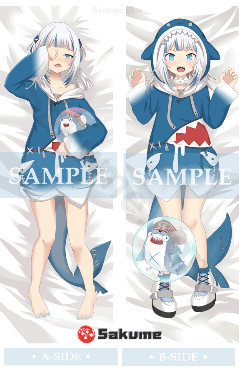 Buy Sakume Gawr Gura Dakimakura Waifu Virtual Youtuber Body Pillow