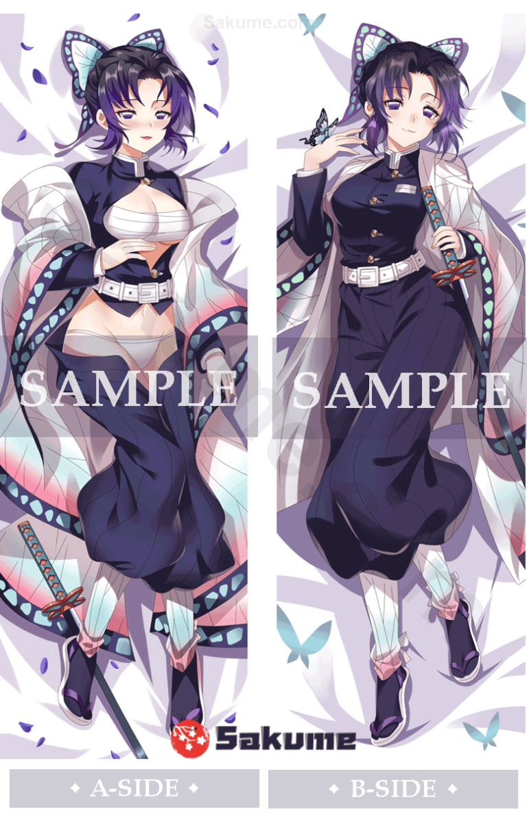 Buy Shinobu Kocho Dakimakura Body Pillow Cover | Demon Slayer Body ...