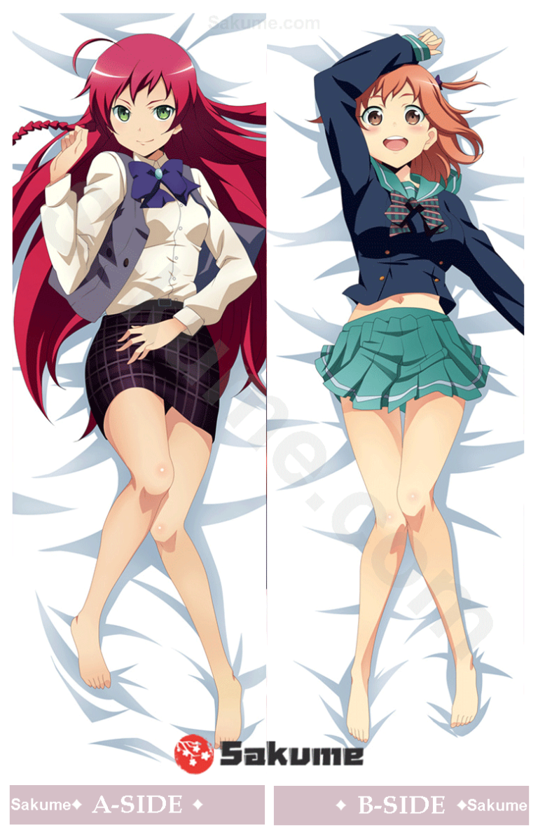 Buy Sakume Emi Yusa And Chiho Sasaki Dakimakura Pillow Cover The Devil Is A Part Timer Body