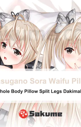 Kasugano Sora Anime Waifu Pillow Onahole Body Pillow Split Legs Dakimakura | Yosuga No Sora